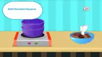 Cozinhando Bolo De Chocolate: Jogos para Meninas Screen Shot 5