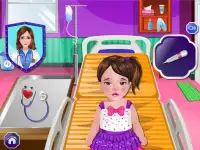 أطفال مرض ألعاب الطبيب Screen Shot 1