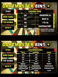 Dartmaster 8in1 - Free Screen Shot 0