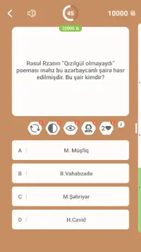 Milyonçu - Azərbaycan Dili, Ədəbiyyatı, Sual Cavab Screen Shot 1