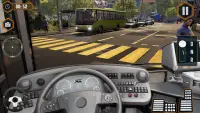 Otobüs Otobüsü Park Etme ve Sürüş Sim Screen Shot 1