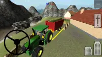 ฟาร์ม หญ้าหมัก การขนส่ง 3D Screen Shot 3