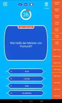 Neuer Millionär - Millionaire quiz game in German Screen Shot 11