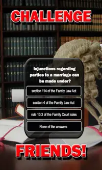 Family Law Knowledge Trivia Screen Shot 1