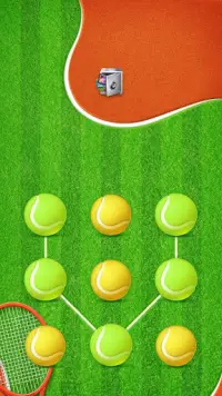 AppLock Theme Tennis Screen Shot 0