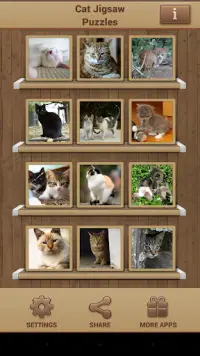 Yapboz Oyunları Kedi Oyunu Screen Shot 2