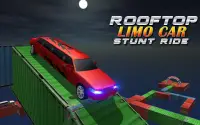 रूफटॉप लिमो कार स्टंट सवारी Screen Shot 17