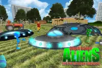 Green Scary Alien Rescue Missions Screen Shot 0