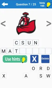 NCAA Logo Quiz Screen Shot 3
