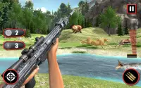 дикий животное охота: снайпер стрелок 2019 Screen Shot 2