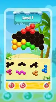 Hexa! Color Block Puzzle Screen Shot 1