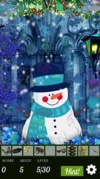 Hidden Object Game - Winter Splendor Screen Shot 2