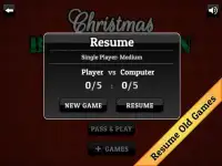 Christmas Backgammon Screen Shot 9