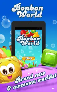 Bonbon World - Candy Jelly Puzzle Screen Shot 3