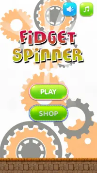 Fidget Spinner Game Screen Shot 0