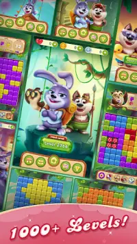 Puppy Blast™️ - pets puzzle ad Screen Shot 1