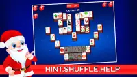 Mahjong Deluxe - Christmas Fun Screen Shot 4