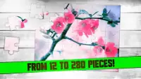 Blumen-Bilder-Puzzlespiele Screen Shot 2