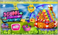 Lunch box cooking and decoration- factory games Screen Shot 0