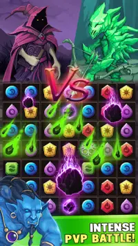 Monsters & Puzzles: RPG Match 3 Screen Shot 0