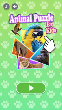 Animal Puzzle for Kids : Offline Jigsaw Screen Shot 0