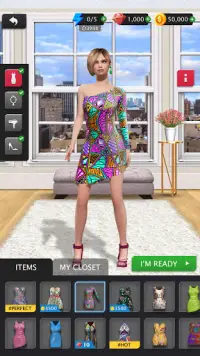 Fashion Makeover Dress Up Game Screen Shot 1