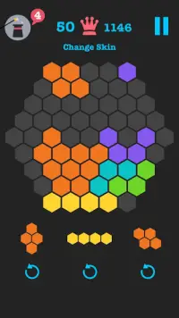 Hexagon Fit - Block Hexa Puzzle & Merge Brick Screen Shot 1