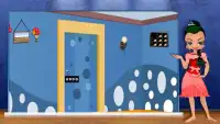 Blue Puzzle Room Escape Screen Shot 9