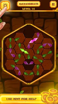 Mysterious Gems-Logical Puzzle game Screen Shot 13