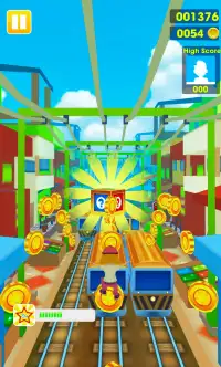 Subway Train Surf Plus - Endless Game Screen Shot 3