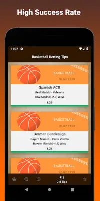 Basketball Betting Tips Screen Shot 2