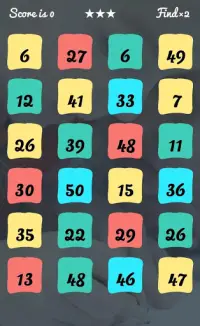 나의 증식 테이블 찾기 - 어린이 수학 게임 Screen Shot 2