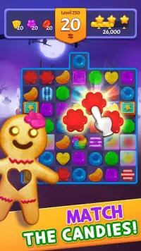 Spooky Cookie Party : Sweet Blast Puzzle Games Screen Shot 0