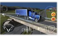 Truck Driving Game 3D Screen Shot 1