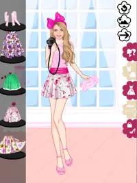 Floral Summer dress up game Screen Shot 2