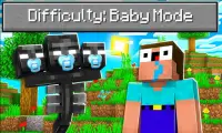 Baby Mode Mod for Minecraft PE Screen Shot 1