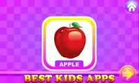 Kids Apps - A For Apple Learning & Fun Puzzle Game Screen Shot 2