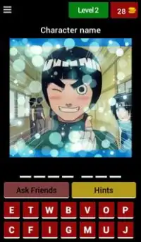 Naruto - Guess the Characters Screen Shot 2