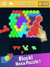 Hexa Block Puzzle : Hexagon Block Puzzle Games Screen Shot 7