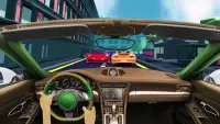 Race Car in Extreme Traffic : Car Racing Game Screen Shot 1