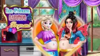 Ice Queen & Ladybug Princess Pregnant Care Game Screen Shot 4