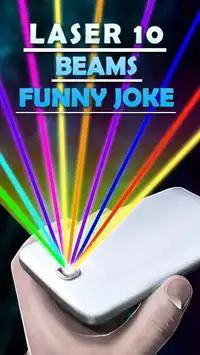 Laser 10 Beams Funny Joke Screen Shot 1