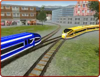 Impossible Bullet Train Drive : Subway On Rails 3D Screen Shot 12