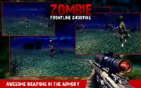 FPS Zombie Frontline Shooting Screen Shot 3