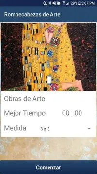 Juego de Rompecabezas de Arte Screen Shot 2