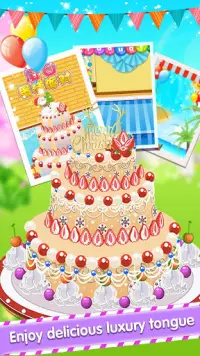 Make cake - Cooking Game Screen Shot 0