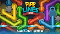 Pipe Lines : Hexa Screen Shot 1