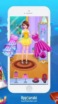 Princess Salon: Mermaid Dress up and Makeup Story Screen Shot 1
