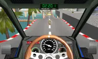 Rennen mit Tricks am Auto. Fahrsimulator Screen Shot 11