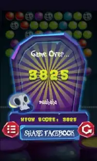 Halloween Bubble Shooter Screen Shot 2